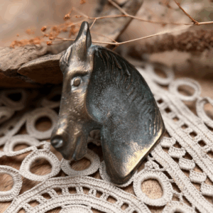 Tête de Cheval en Laiton